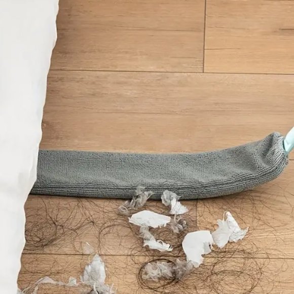 Mop Dust Cleaner, Under Furniture, Fridge & Appliance Microfiber Hand Duster New - Picture 1 of 4